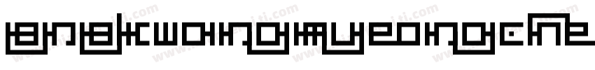 PnPKwangMyeongChe B字体转换